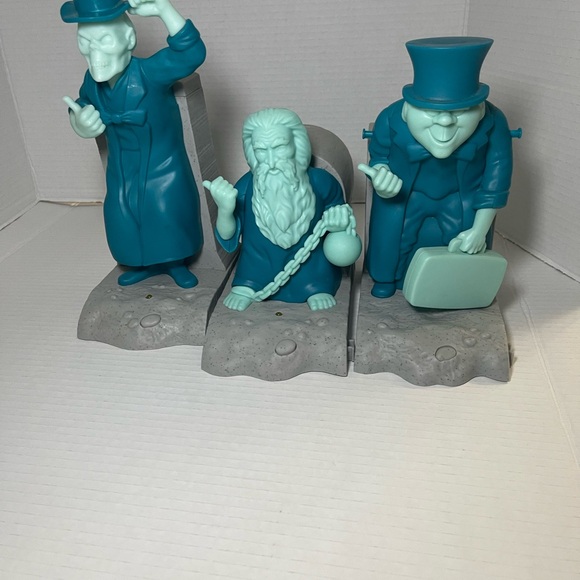 DISNEY HAUNTED MANSION HITCHHIKING GHOSTS 50TH POPCORN BUCKET SIPPER SET 3 PCS - Picture 1 of 12